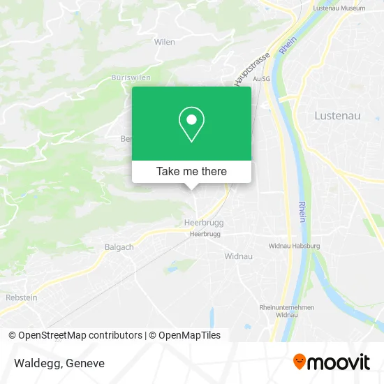 Waldegg map