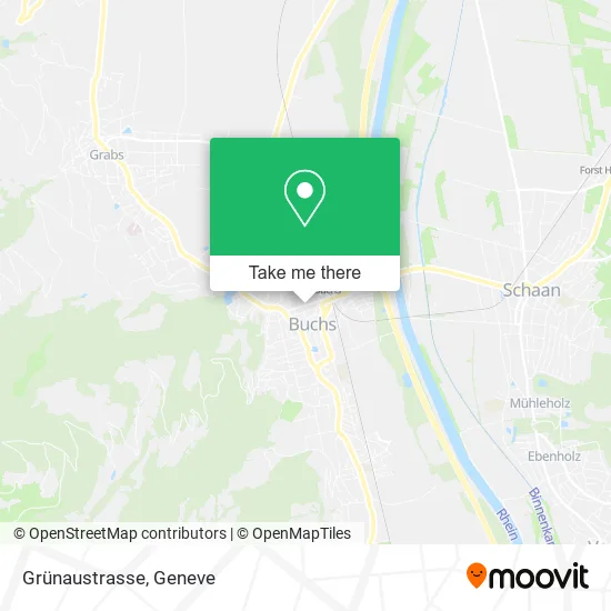 Grünaustrasse map