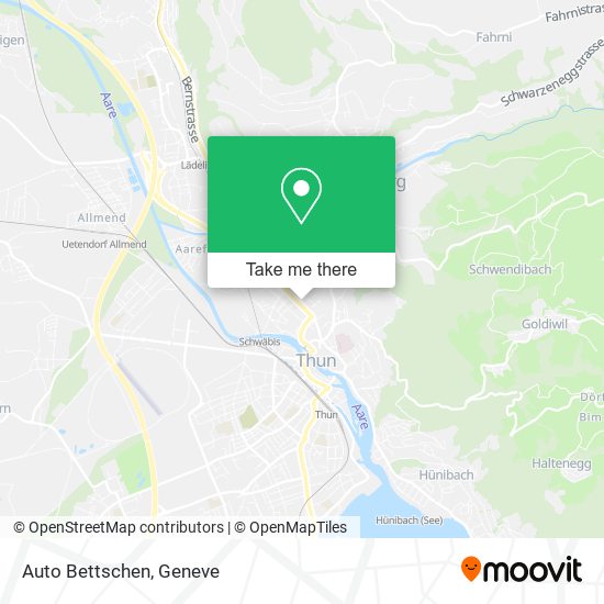 Auto Bettschen map