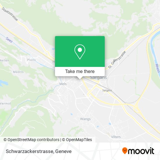 Schwarzackerstrasse map