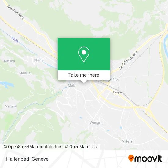 Hallenbad map