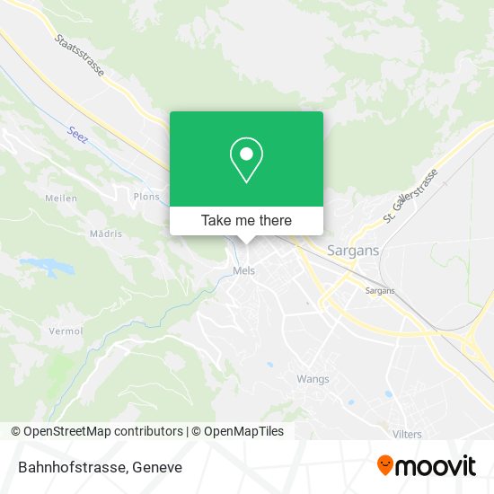 Bahnhofstrasse map