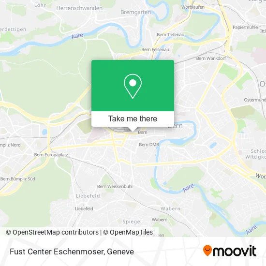 Fust Center Eschenmoser map