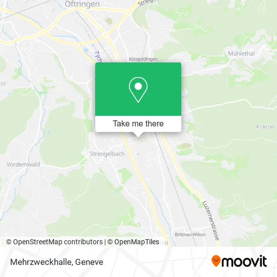 Mehrzweckhalle map
