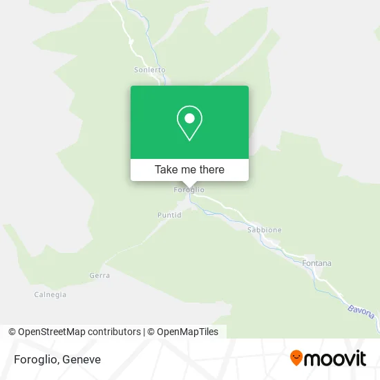 Foroglio map