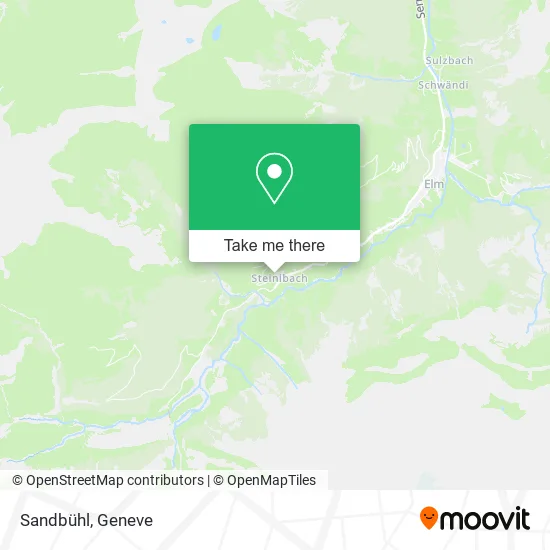 Sandbühl map