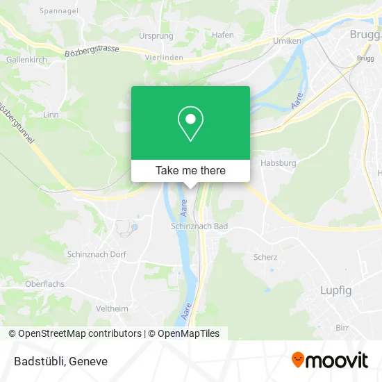 Badstübli map