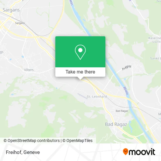 Freihof map