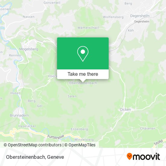Obersteinenbach map
