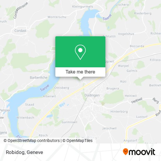 Robidog map