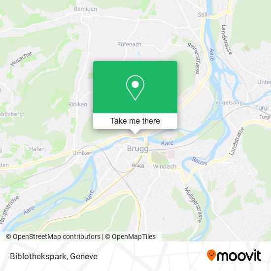Biblothekspark map