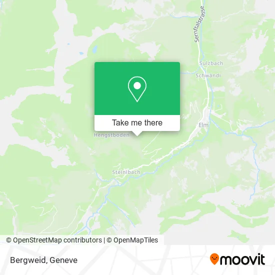 Bergweid map