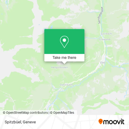 Spitzbüel map