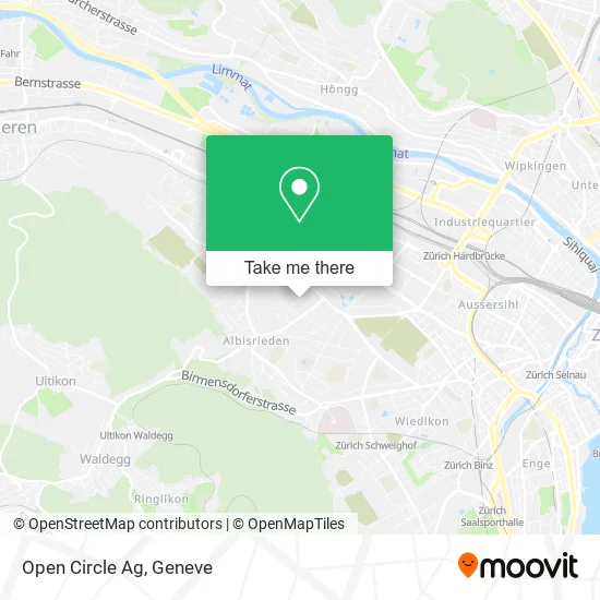 Open Circle Ag map