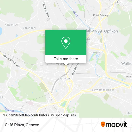 Café Plaza map