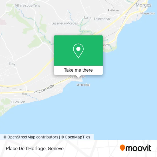 Place De L'Horloge map