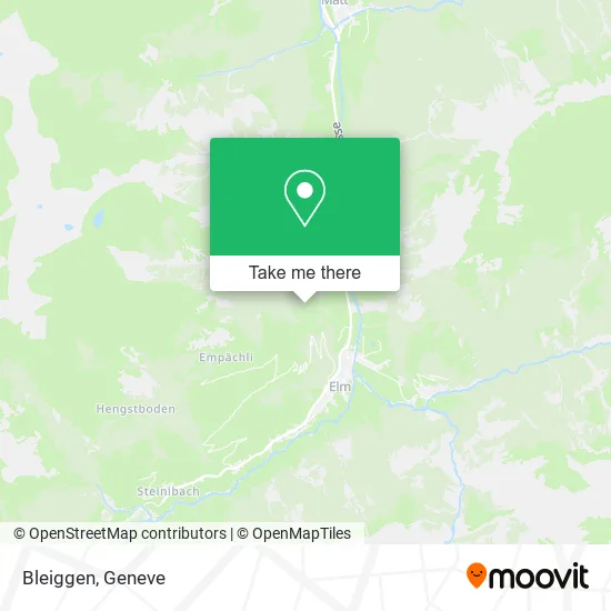 Bleiggen map
