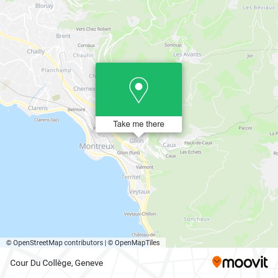 Cour Du Collège map