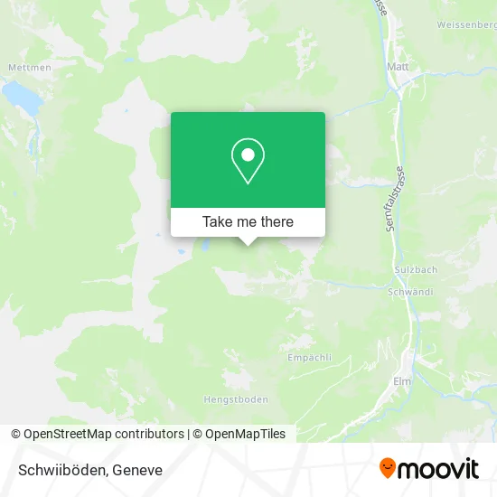Schwiiböden map