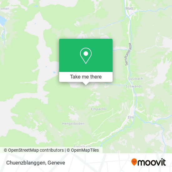 Chuenzblanggen map