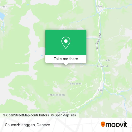 Chuenzblanggen map