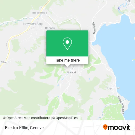 Elektro Kälin map