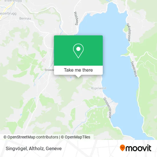 Singvögel, Altholz map