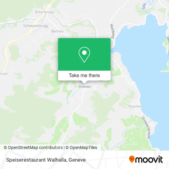Speiserestaurant Walhalla plan