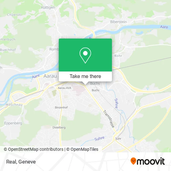 Real map