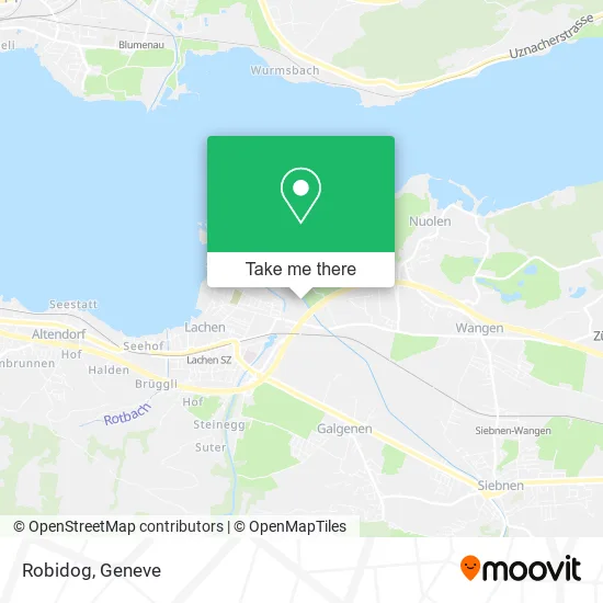 Robidog map