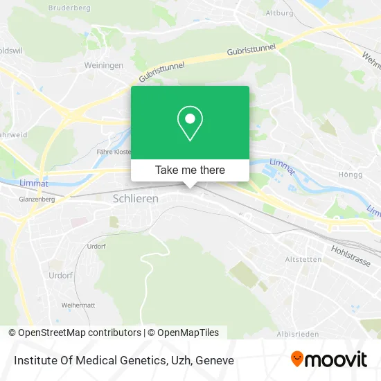 Institute Of Medical Genetics, Uzh map