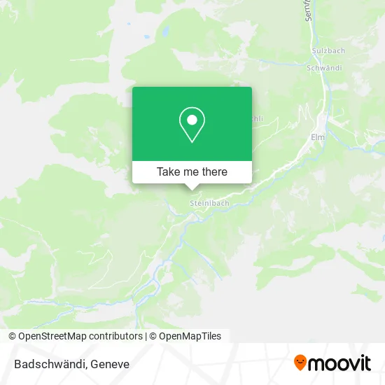 Badschwändi map