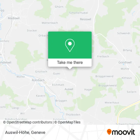 Auswil-Höhe map