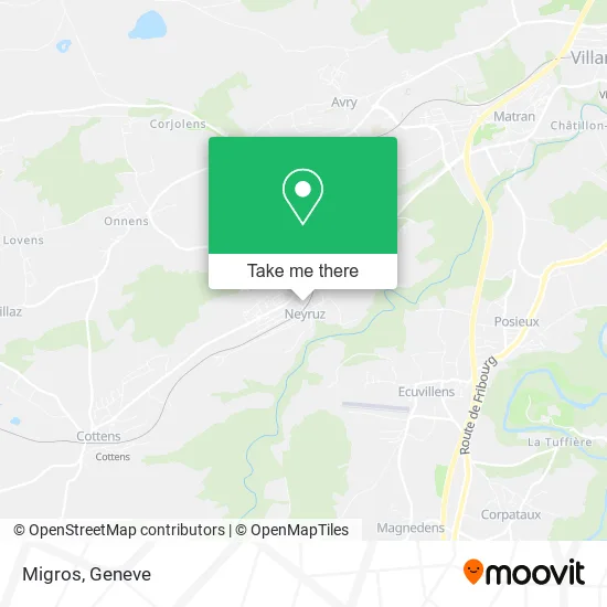 Migros map