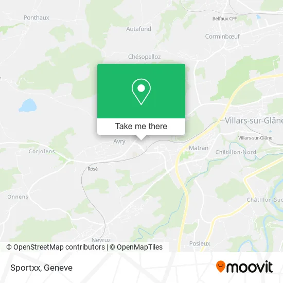 Sportxx map