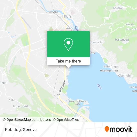 Robidog map