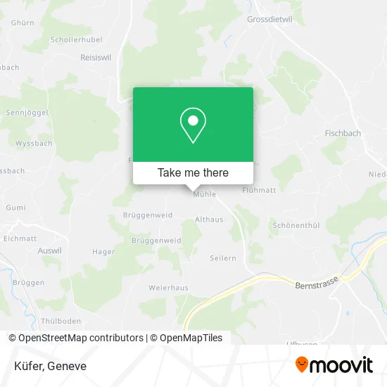 Küfer map