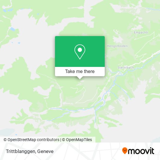 Trittblanggen map