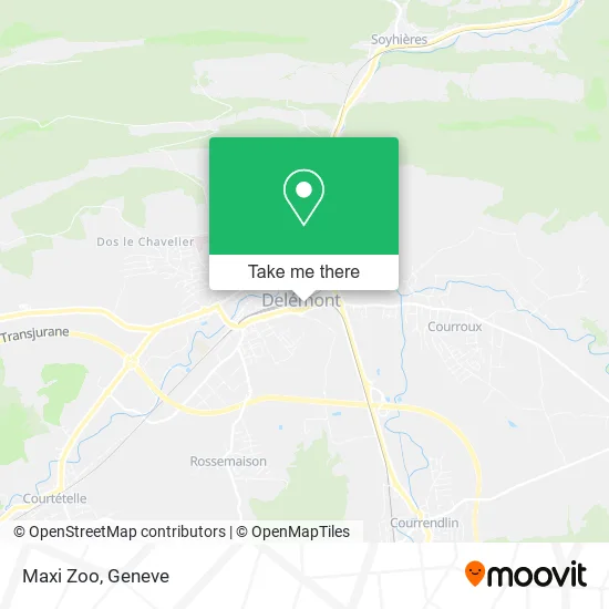 Maxi Zoo map