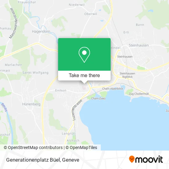 Generationenplatz Büel map