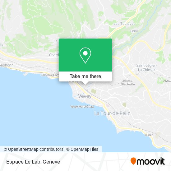 Espace Le Lab map