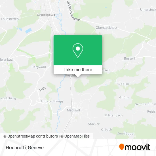 Hochrütti map