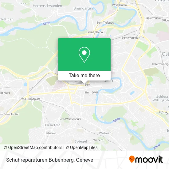 Schuhreparaturen Bubenberg map