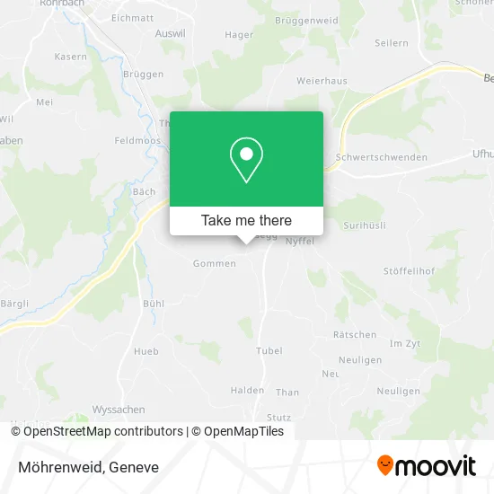 Möhrenweid map