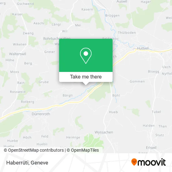 Haberrüti map