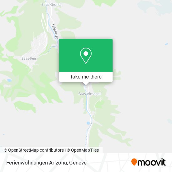 Ferienwohnungen Arizona map