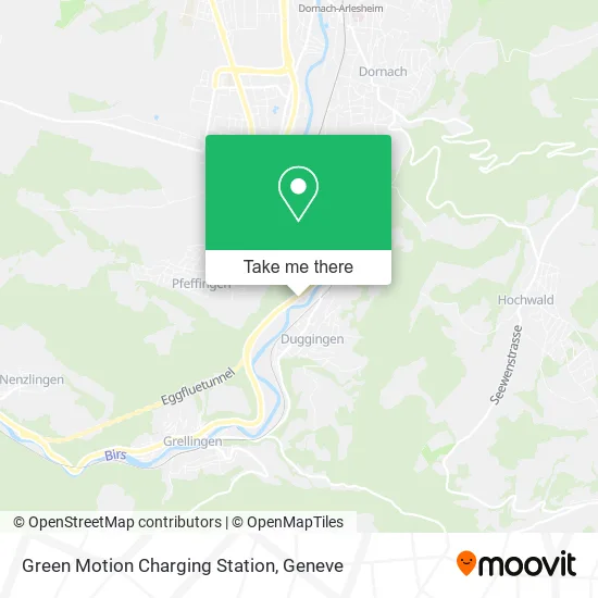 Green Motion Charging Station map