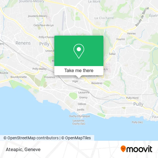 Ateapic map