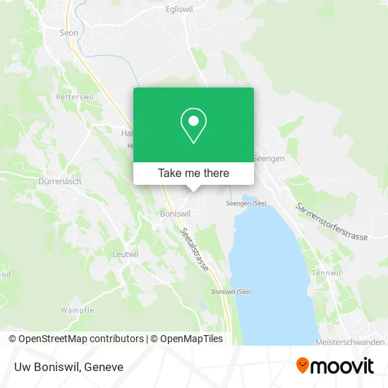 Uw Boniswil map