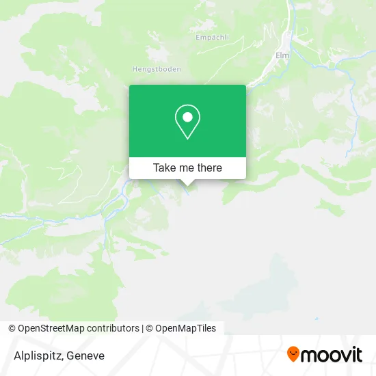 Alplispitz map